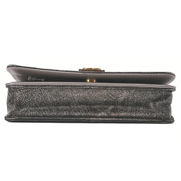 Authentic CHANEL BOY WOC limited edition metallic silver gold hardware - Picture 6 of 11